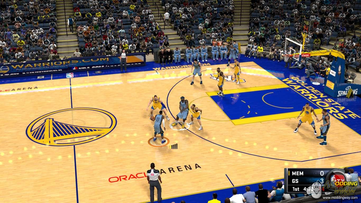 Golden State Warriors Oracle Arena Concept - NBA 2K111366 x 768