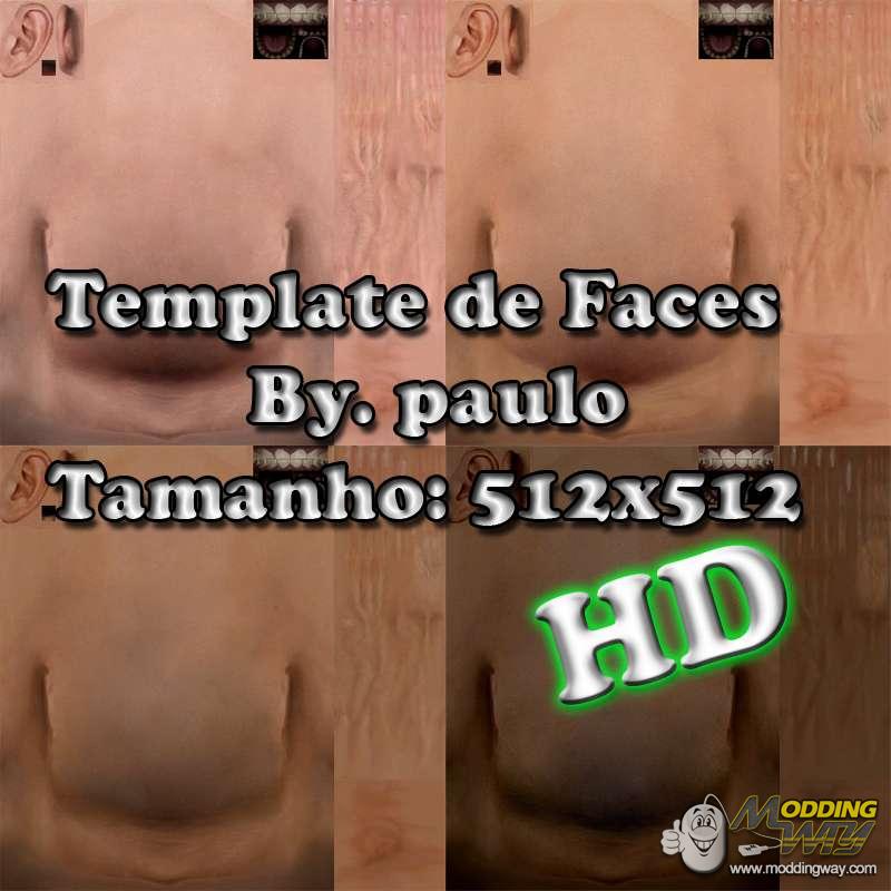 faces template