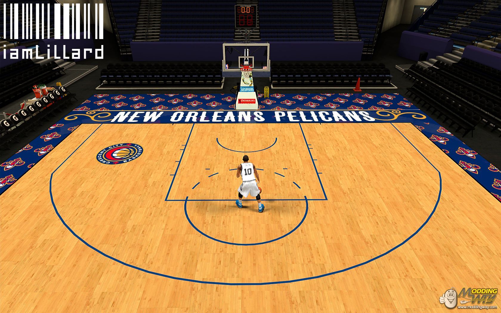 New Orleans Pelicans Fictional Floor - NBA 2K131680 x 1050