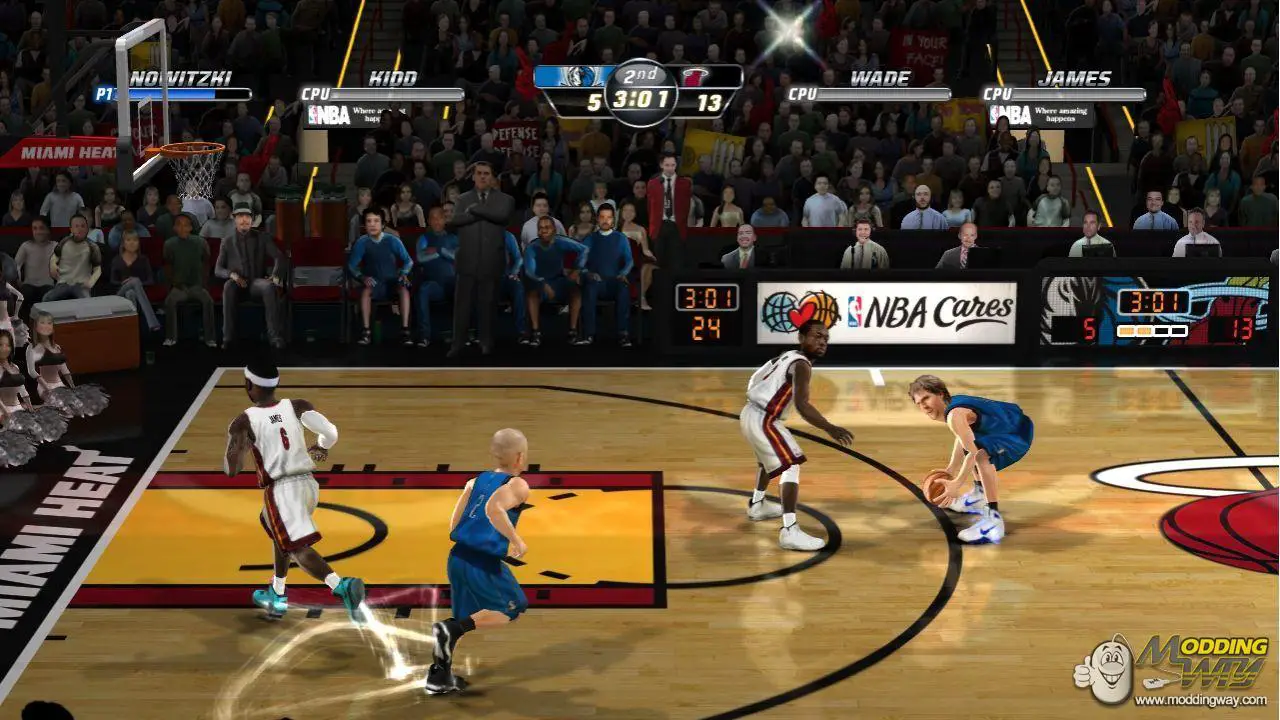 NBA JAM On Fire Edition Screens