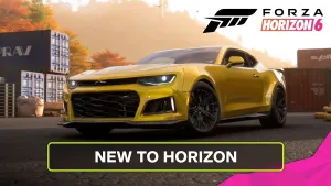 Forza Horizon 6 Adds the Chevrolet Camaro ZL1