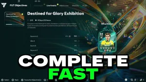 Destined for Glory Exhibition Objective