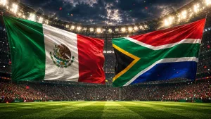 México 2-0 South Africa