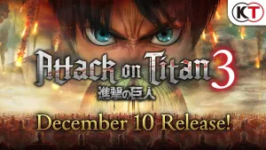 Attack on Titan 3 Launches December 10, New Trailer Confirms Platforms and MAPPA Opening