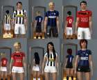 Juventus - Inter - Manchester United Kits
