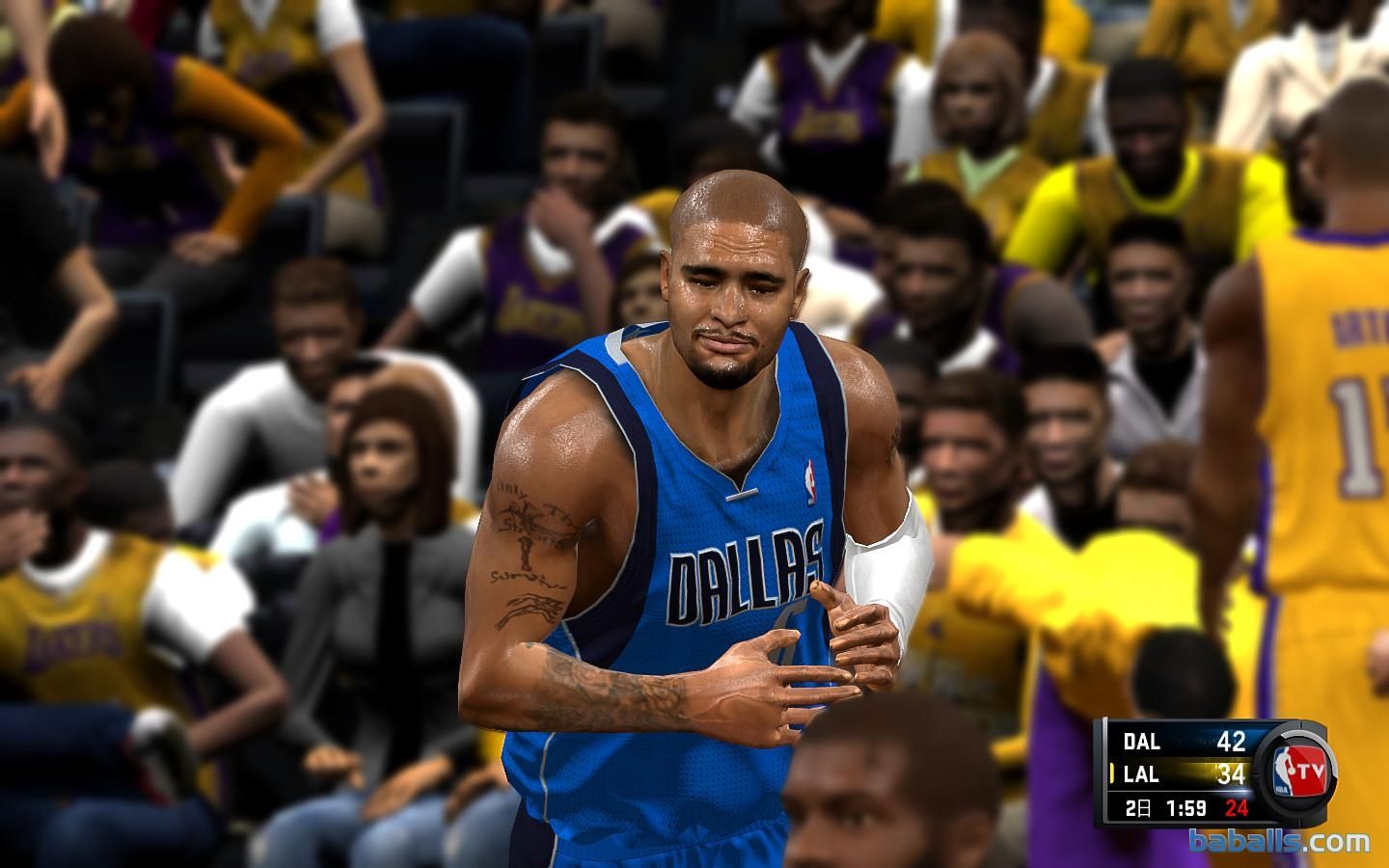 NBA 2K14 LeBron James HD Face Texture V11