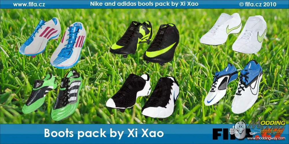 Broom ink picnic Boots Pack by Xi Xao - FIFA 11 at ModdingWay