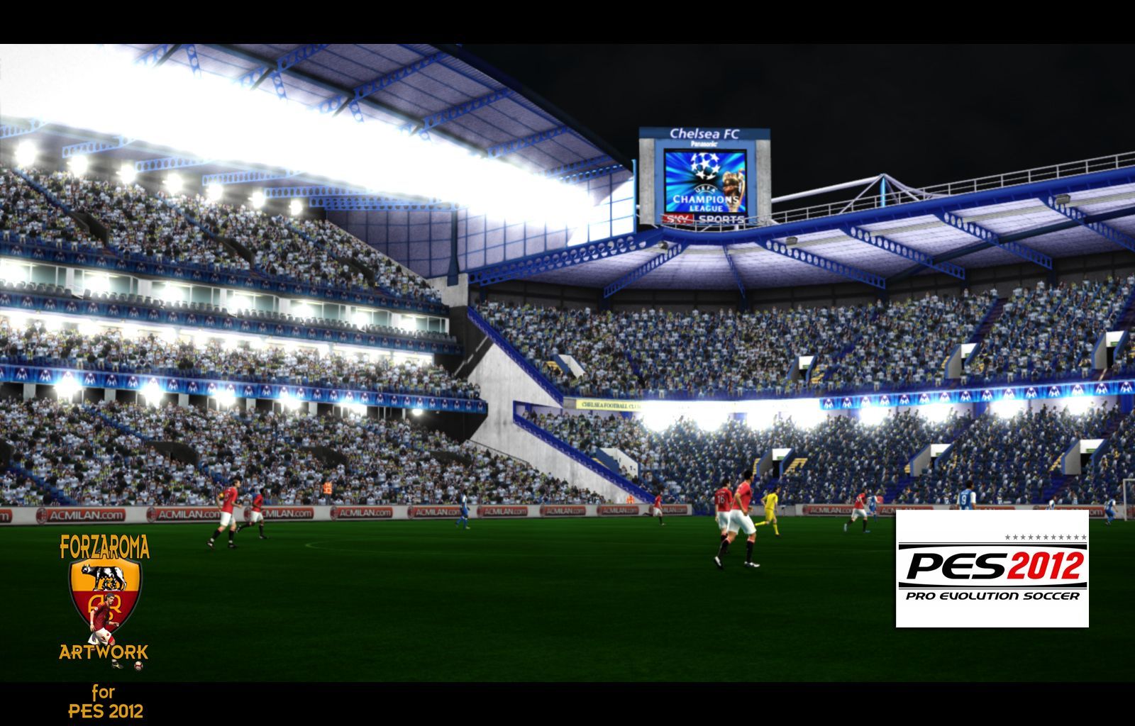 Stamford Bridge by Gkan fixed by oliver14 - Pro Evolution Soccer 2013 at  ModdingWay