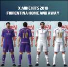 Fiorentina Home & Away kits by x.Mike