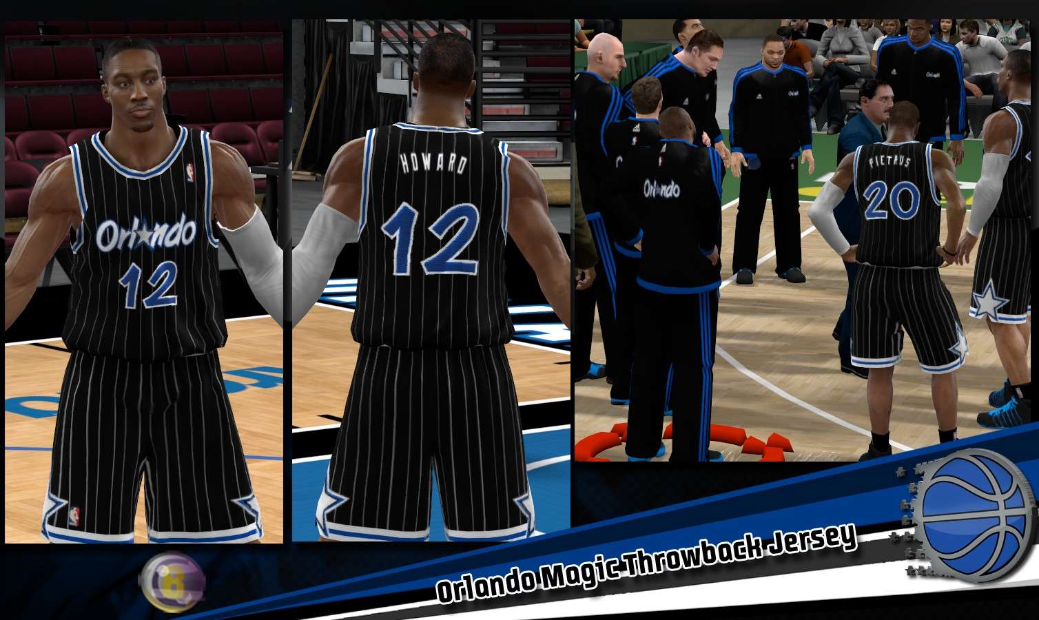 09-10 Orlando Magic Throwback Jersey