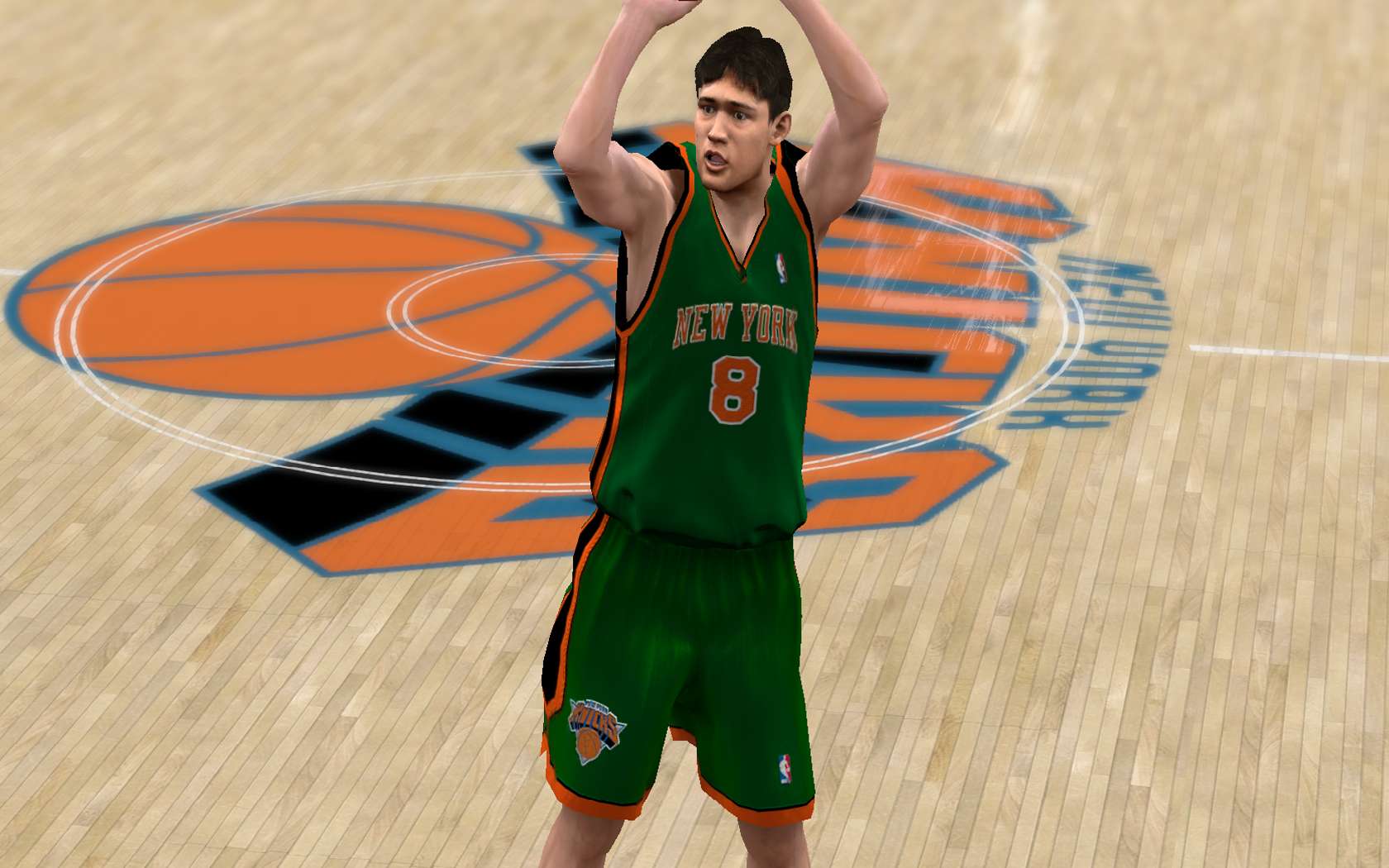 knicks green jersey