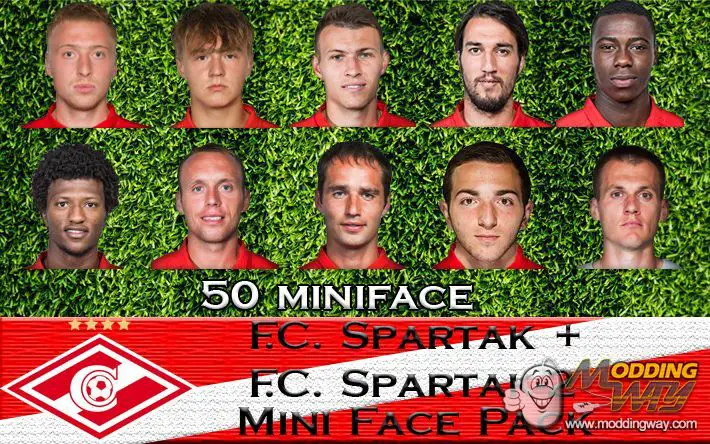 FIFA 14: FC Spartak Moscow Player Faces 