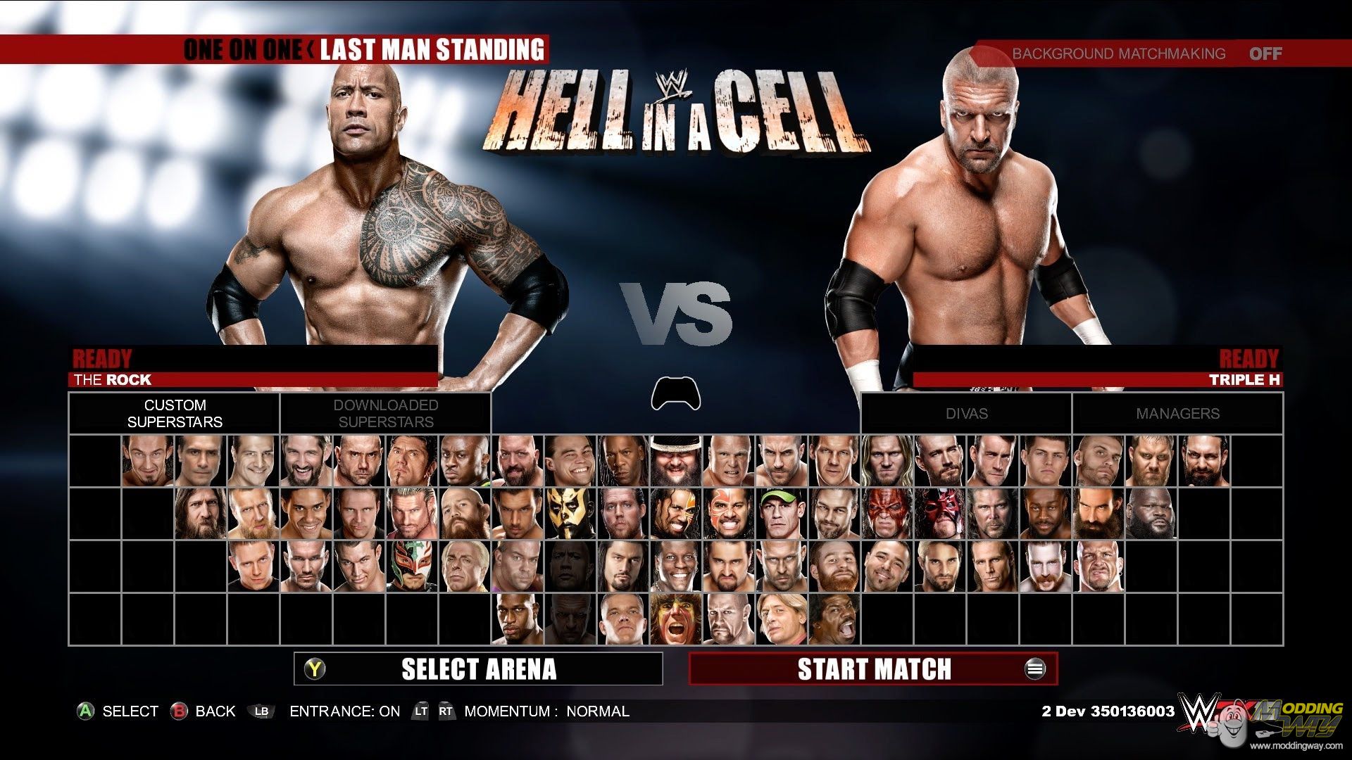 wwe 2k15 background