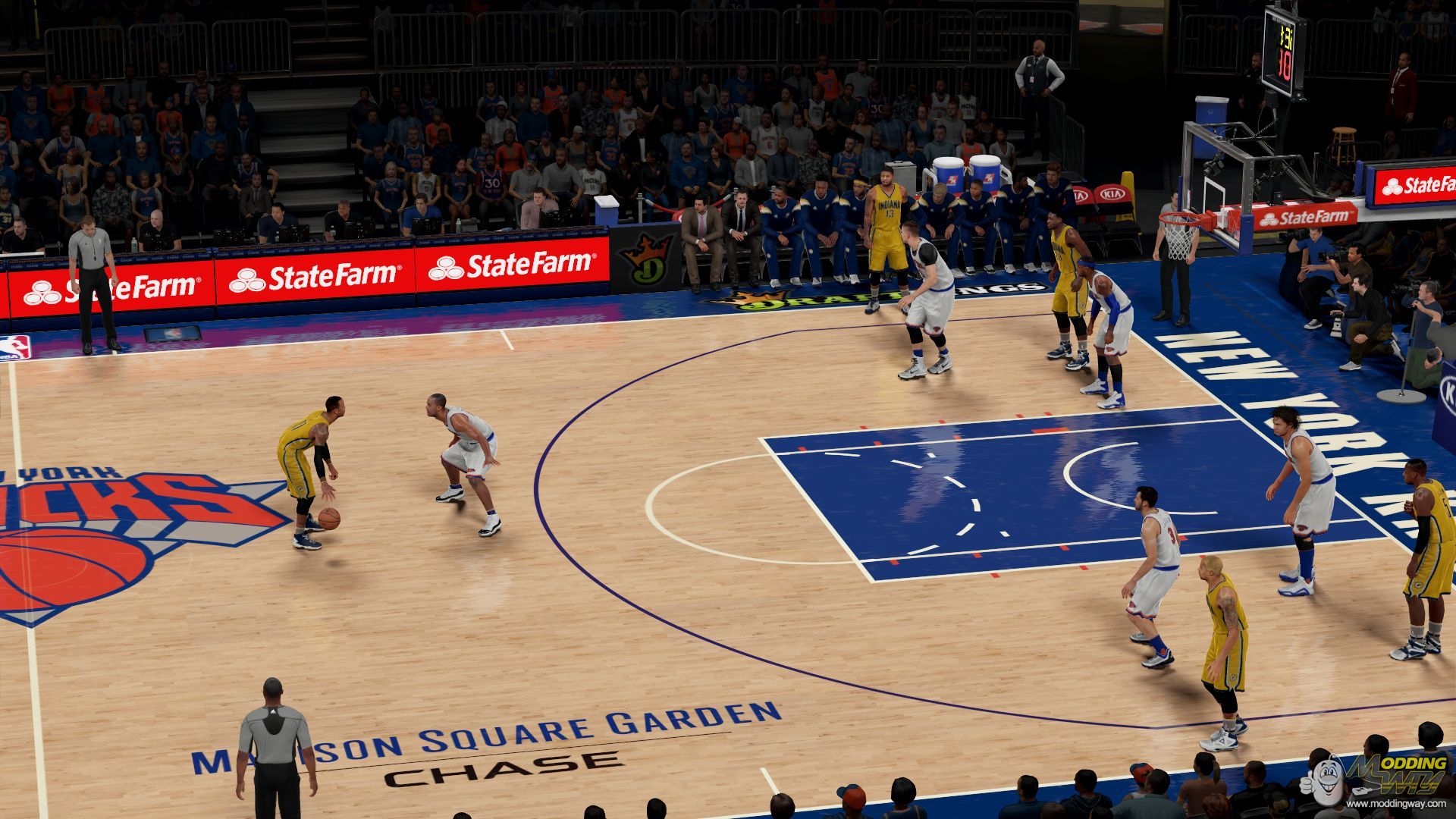 New York Knicks Madison Square Garden - NBA 2K16 at ModdingWay