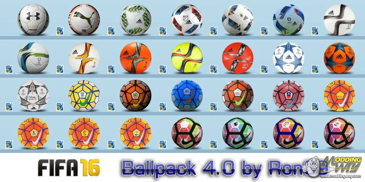 FI XVI Ballpack 4.0 by Ron69 FIFA 16 at ModdingWay