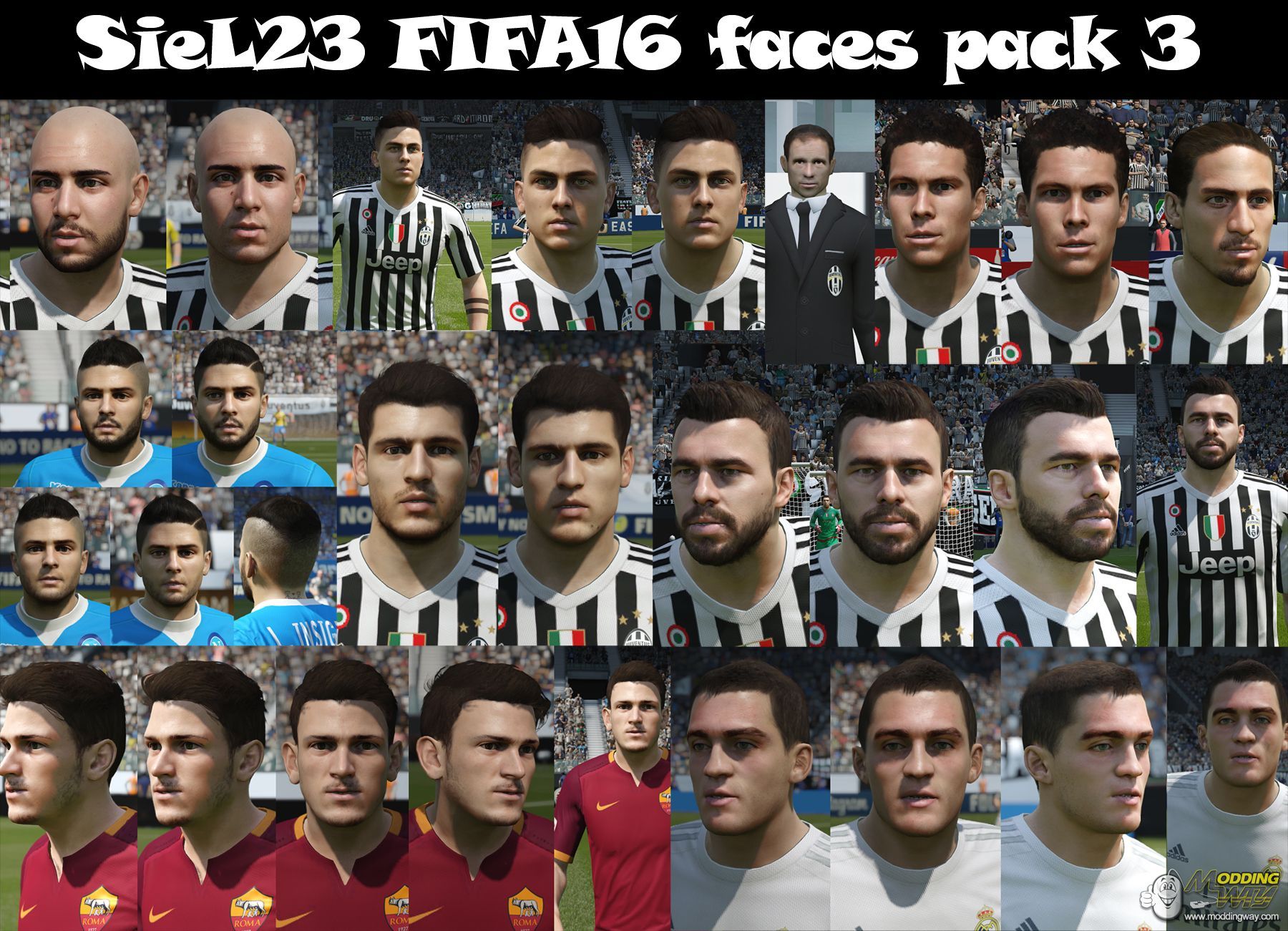FIFA 16] Face Pack #2
