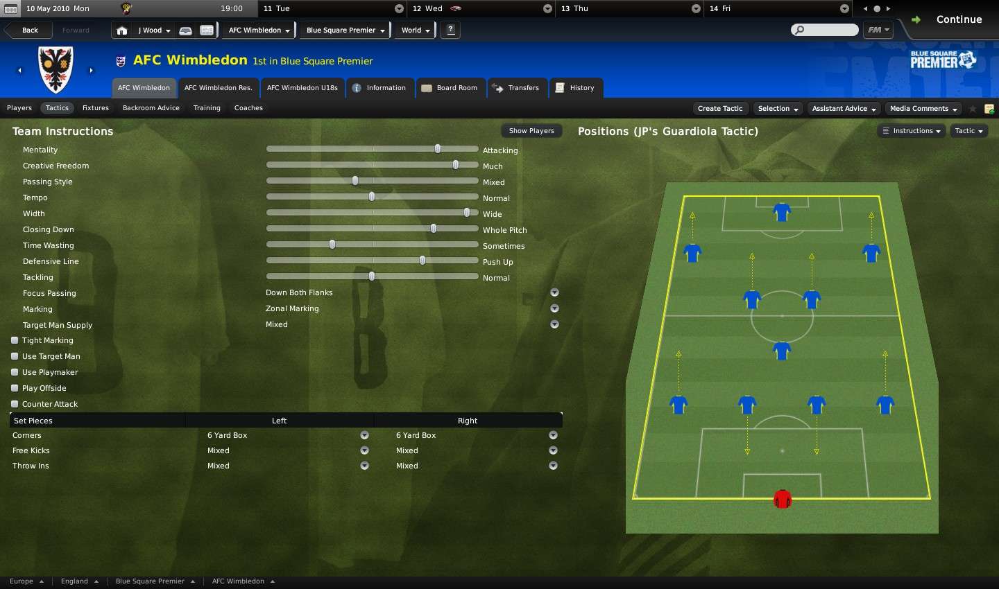 Football Manager 2010, Software