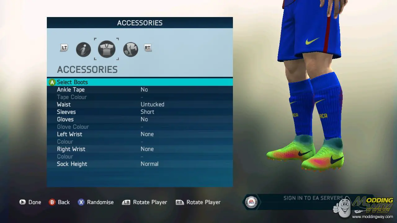 Geschatte Afleiding erwt Boots from FI XVII Demo (PS3) - FIFA 14 at ModdingWay