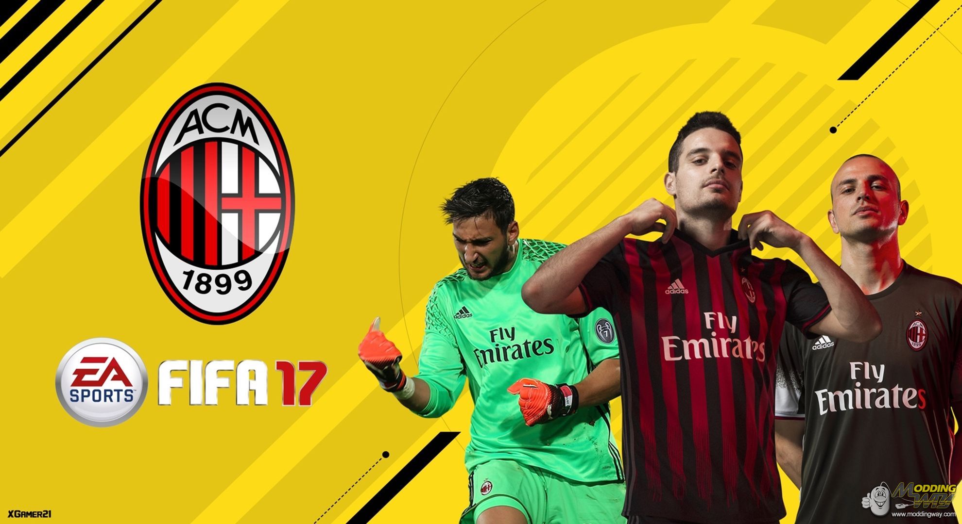 AC Milan 17 Splash Screen On Request - FIFA ModdingWay