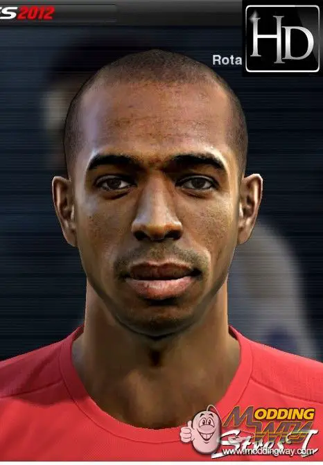 Henry Face Pro Evolution Soccer 2012 At Moddingway