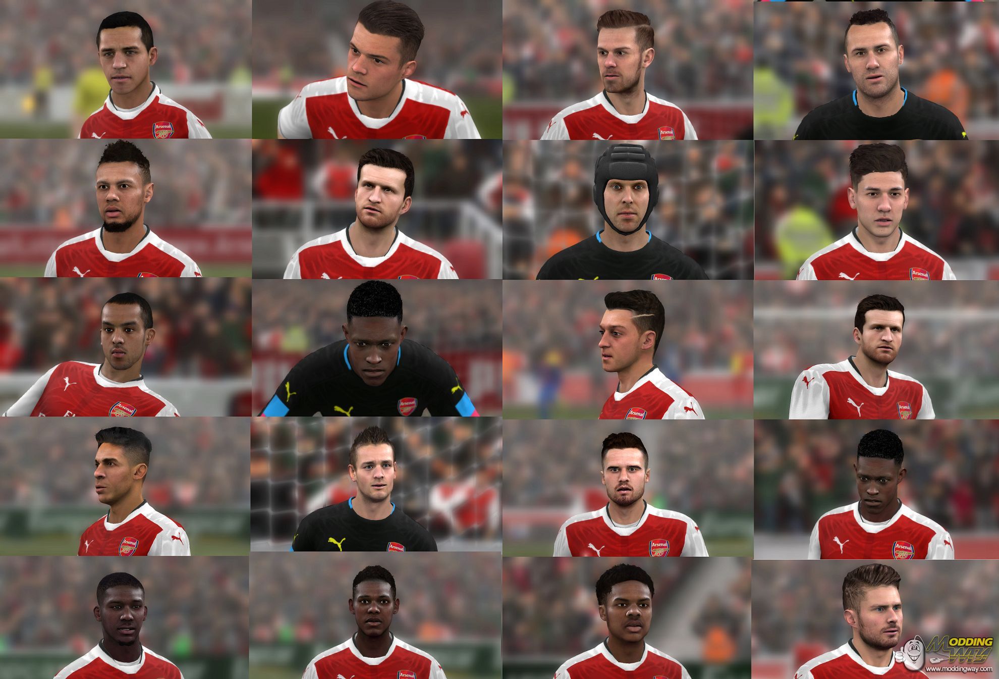 ابو on X: My Fifa 14 Arsenal team from 10 years ago (photo was