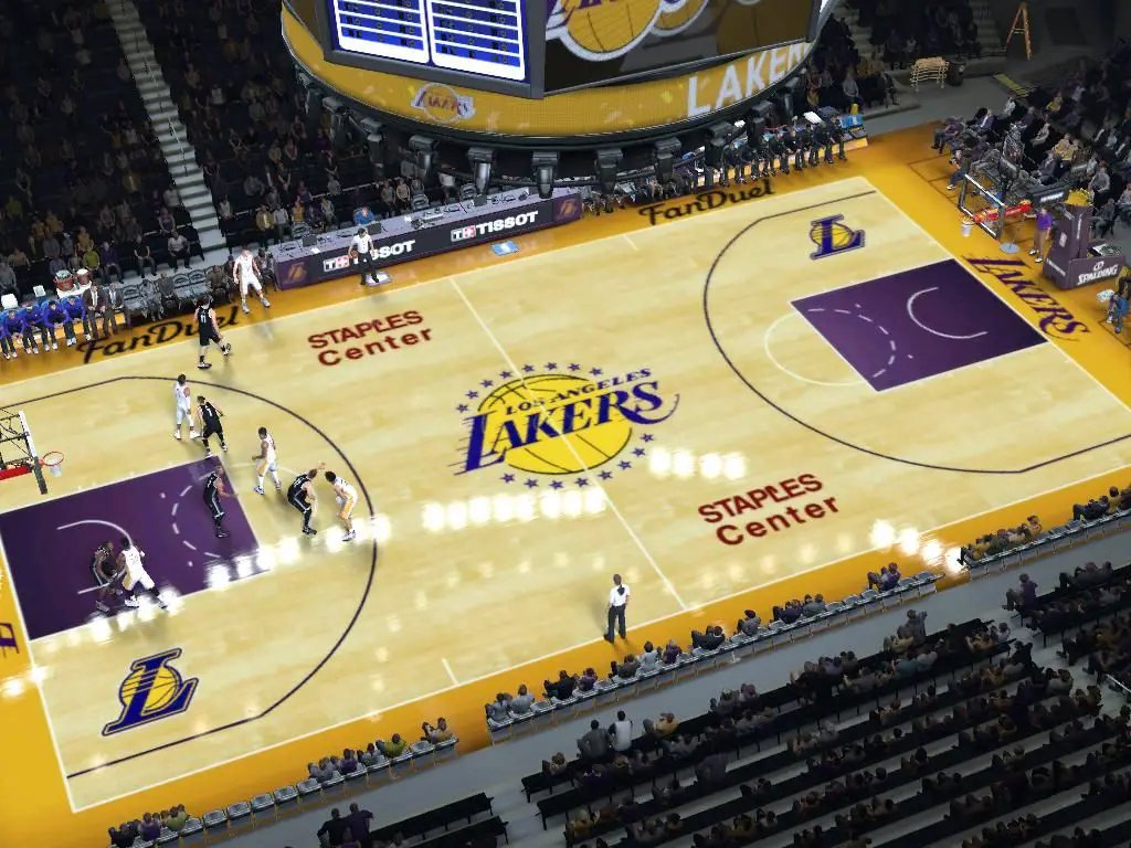 Lakers realistic court - NBA 2K17