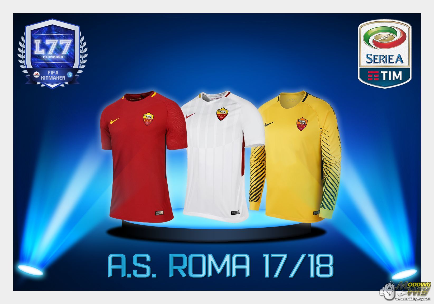 A.S. Roma 2017/18 - FIFA 16 at ModdingWay