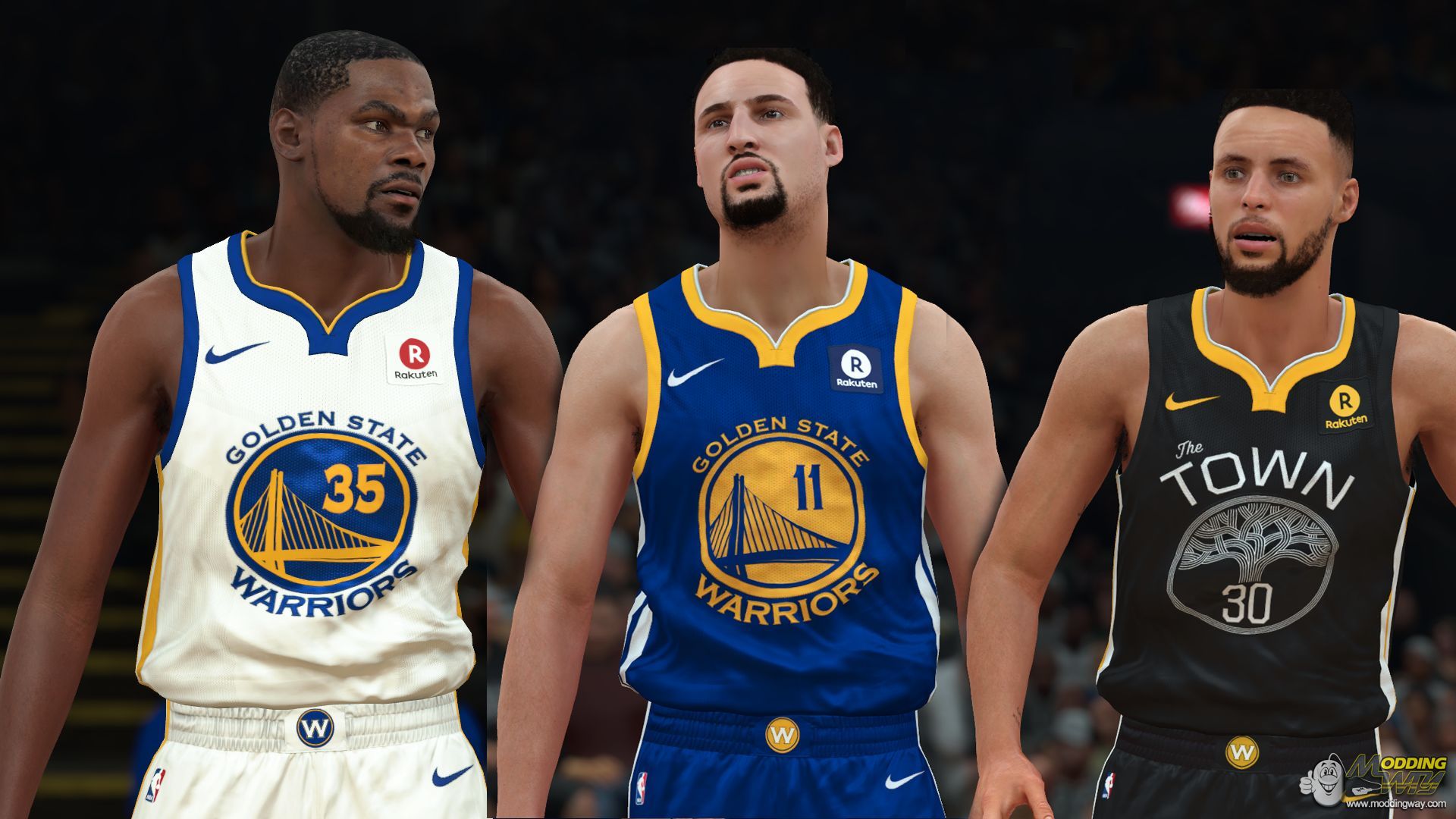 Golden State Warriors jersey V2.1 - NBA 2K181920 x 1080