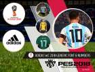 PES 2018 Adidas WC 2018 Generic Font & Numbers by rkh257