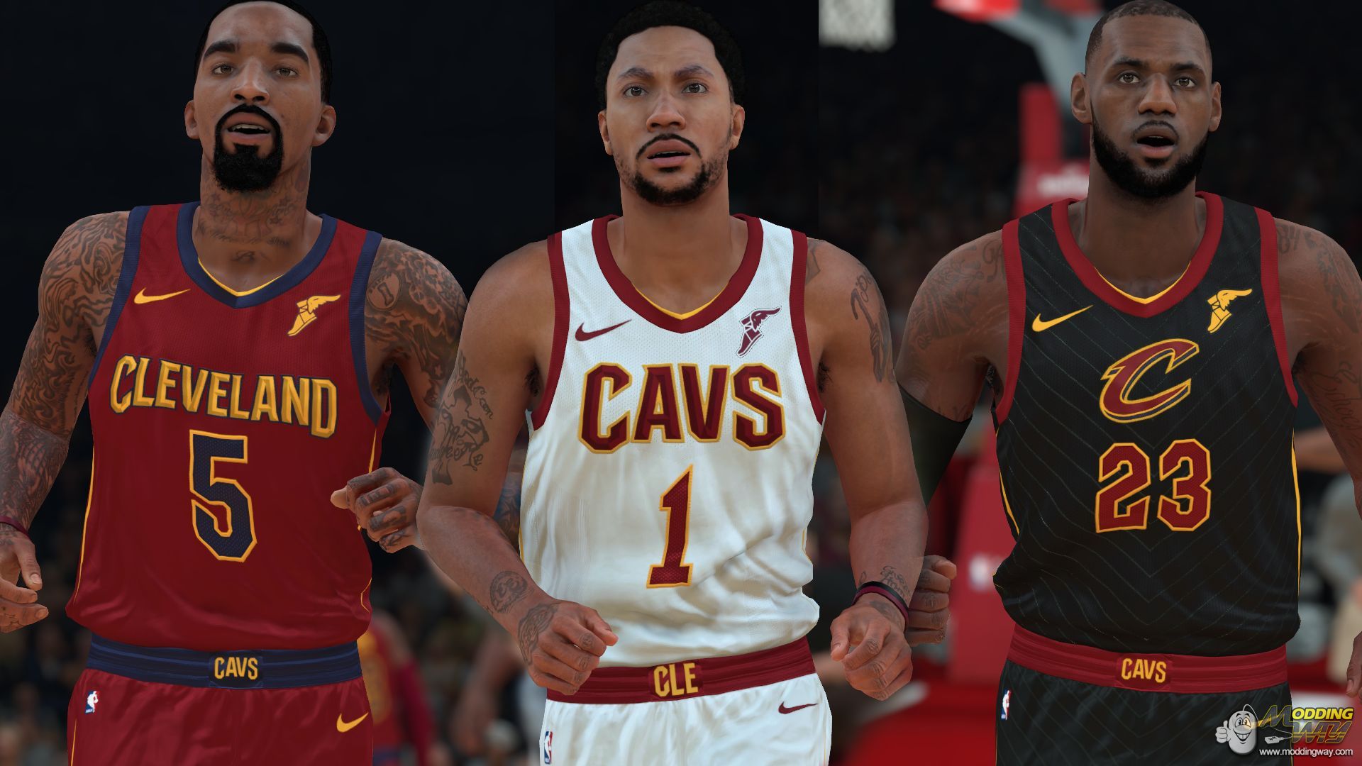 LOOK, New Cleveland Cavaliers 'City Edition' The Land jersey leaks on NBA  2K18