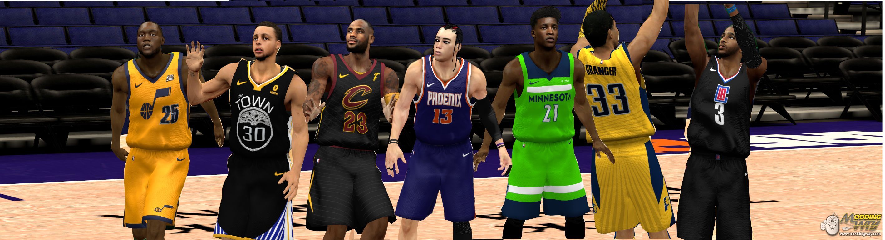 30 teams nike jersey update - NBA 2K13 