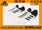 adidas Copa 18.1 White/Core Black/Tactile Gold Metallic