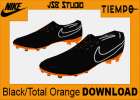 Nike Tiempo Legend VII 'Fast AF' Black/Total Orange