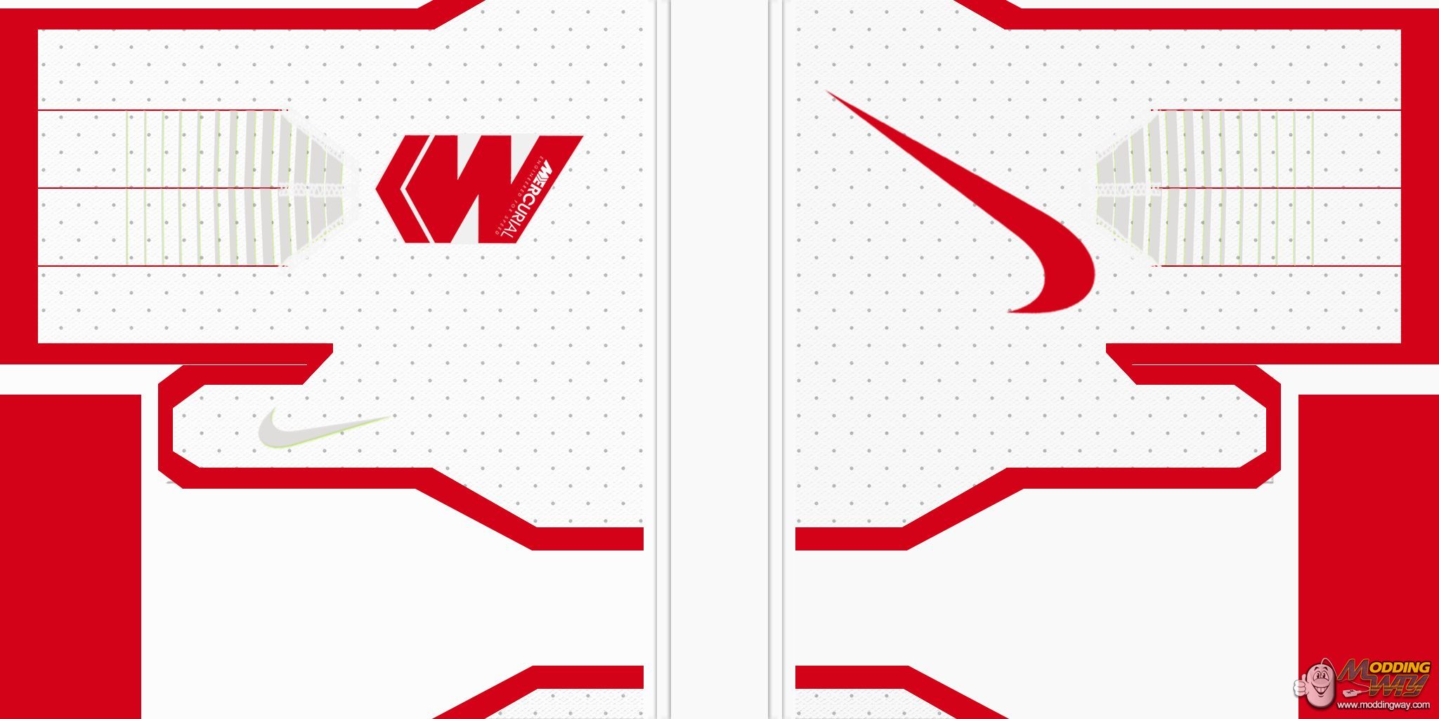 Nike Mercurial Touch Elite - White/Red - FIFA 16 at ModdingWay