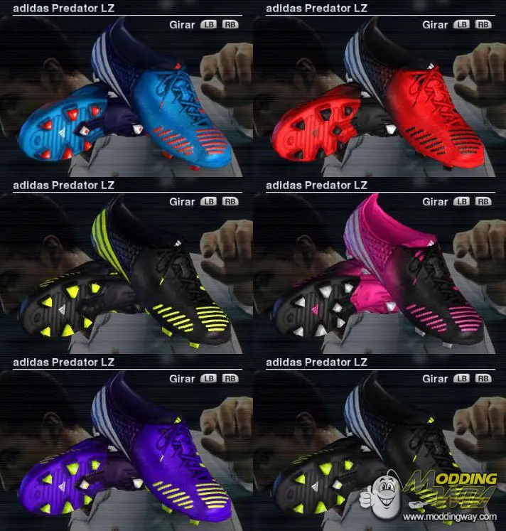 Adidas Predator LZ Pack - Pro Evolution Soccer 2012 at ModdingWay