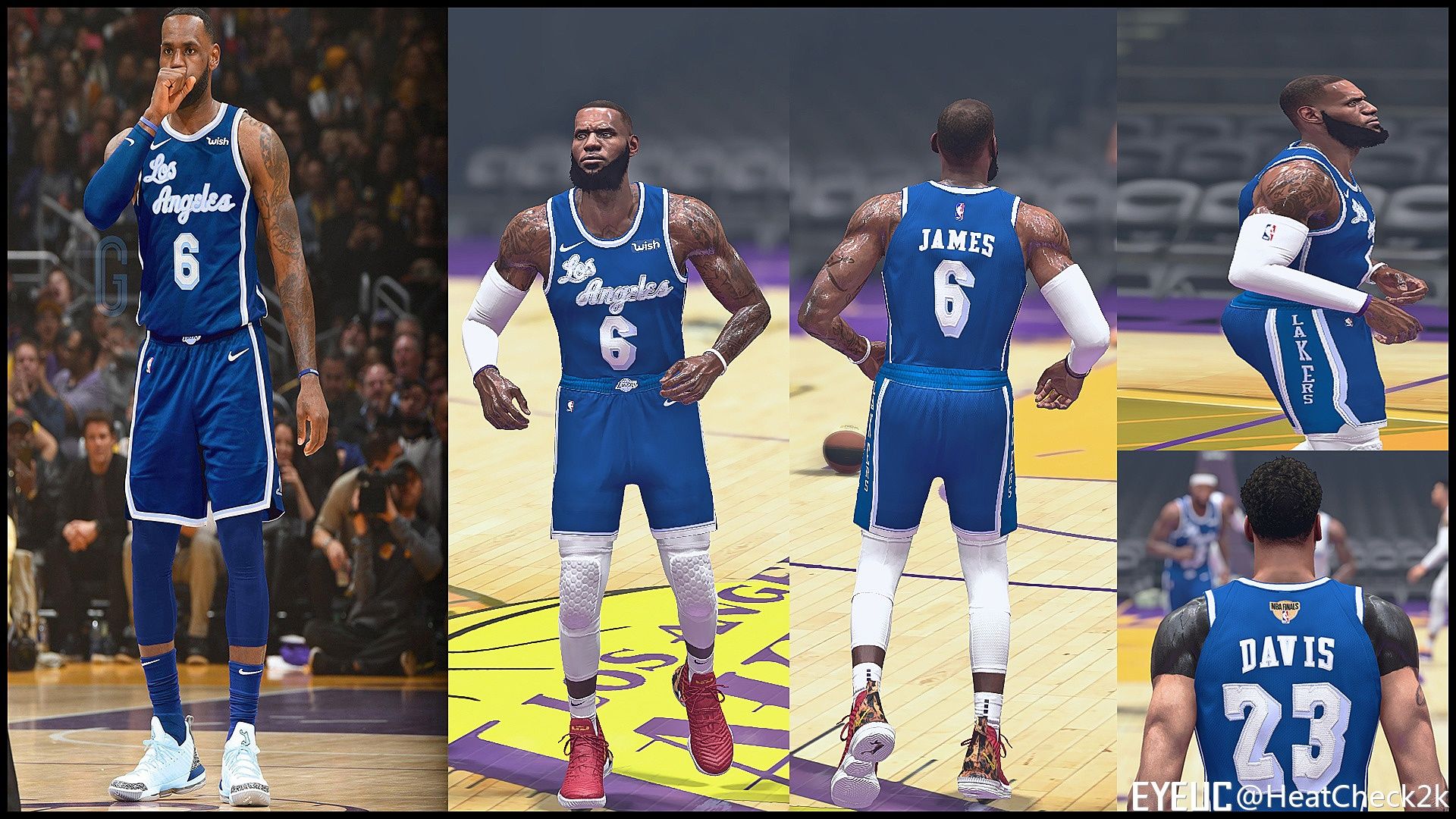lakers home and away jerseys