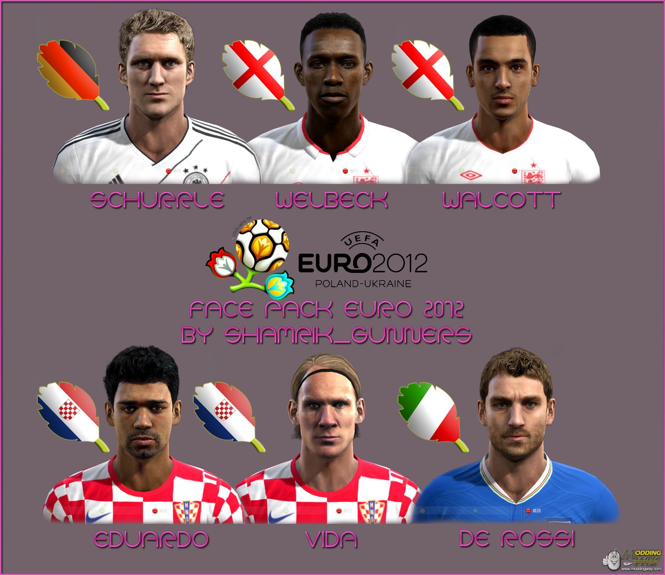 Rusia EURO 2012 HQ - Pro Evolution Soccer 2012 at ModdingWay