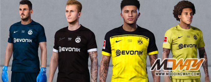 Borussia Dortmund Concept Kit Pack Pro Evolution Soccer