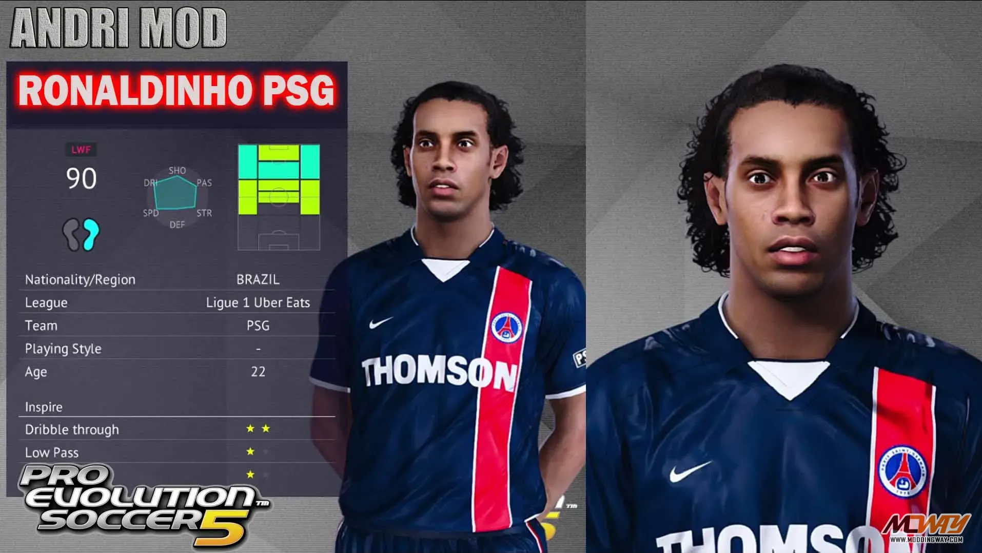 PES 2021 GamePlay Mod 2023