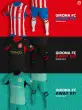Girona Home, Away and Third Kits 26/27
