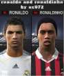 Ronaldo and Ronaldinho Faces