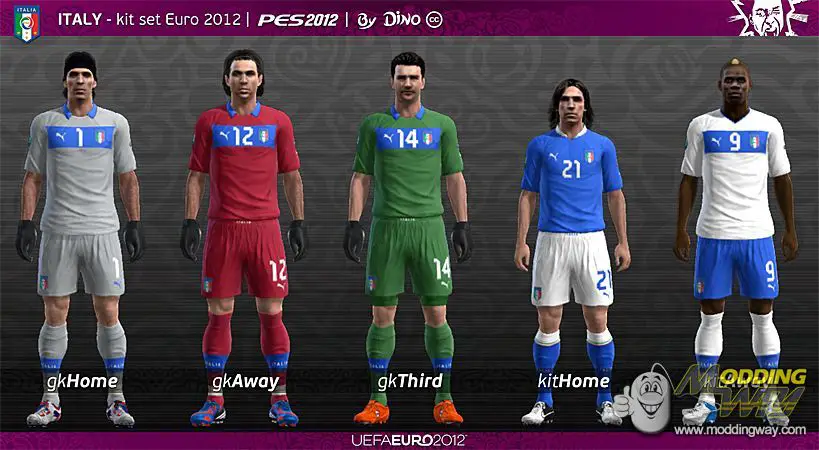 Ball Euro 2012 for pes2012 by amir7 - Pro Evolution Soccer 2012 at  ModdingWay