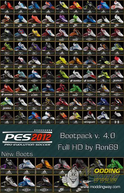 PES 2012 Bootpack Version 2.2 by Ron69 - Pro Evolution Soccer 2012 at  ModdingWay