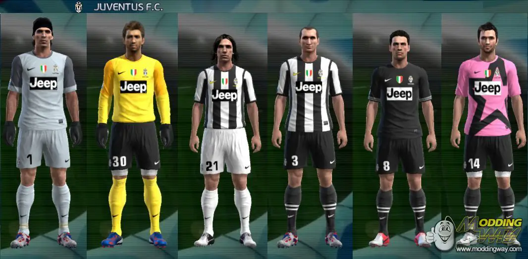 Juventus 1213 Gdb Pro Evolution Soccer 2012 At Moddingway