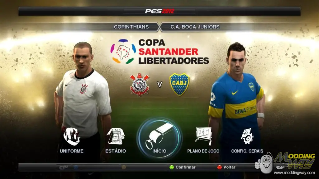 Patch + Estádios + Gritos Torcida Pes 2012 Atualizados!