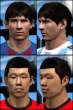Messi, Park Ji Sung face