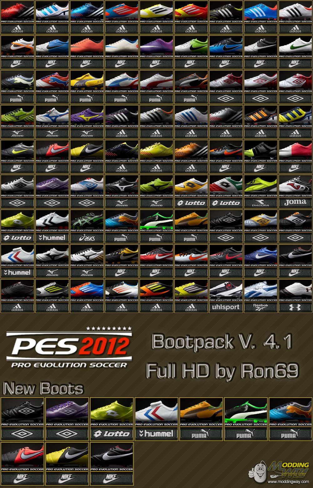 PES 2012 Bootpack Version 2.2 by Ron69 - Pro Evolution Soccer 2012 at  ModdingWay