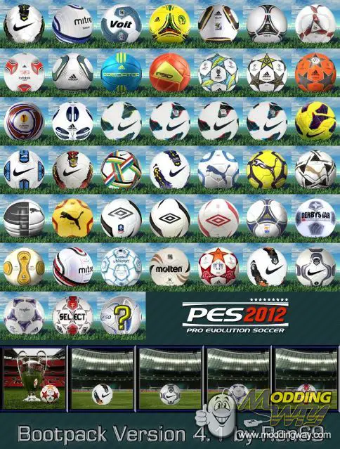 PES 2012 - Todas Bolas/All Balls 