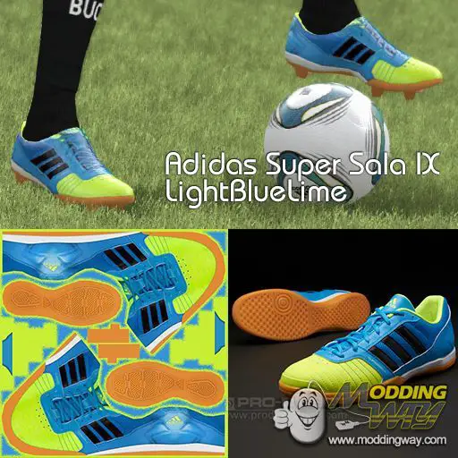 Adidas Sala Light Lime - FIFA 12 at ModdingWay