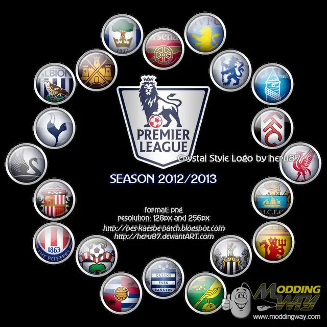 Crystal Logo (Premier League) - Pro Evolution Soccer 2013 at ModdingWay